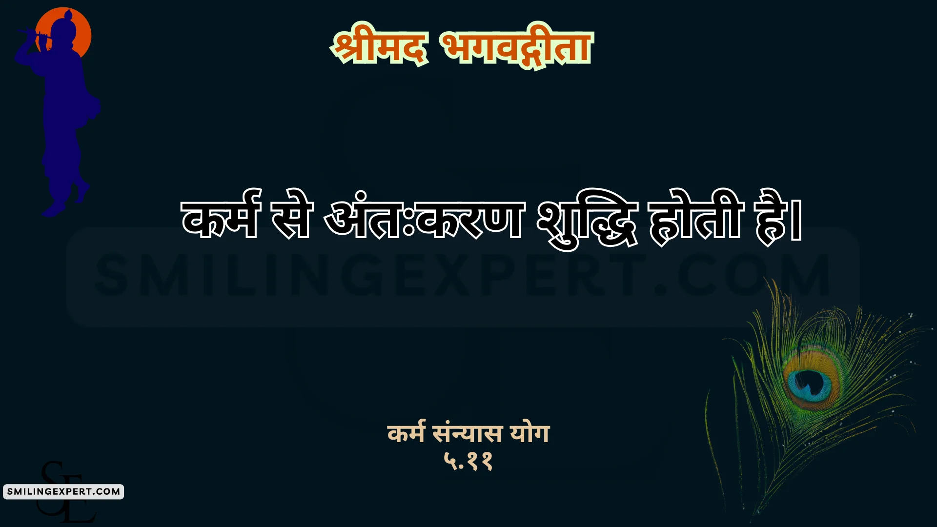 श्रीमद् भागवत गीता अध्याय 5 कर्म संन्यास योग उद्धरण